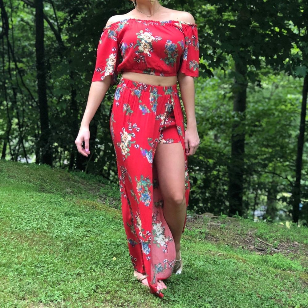Floral 2 piece set